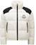 Order MONCLER GENIUS x PALM ANGELS FW22 Nevin米色拼色徽标连帽羽绒夹克. H209L1A00002M2341034