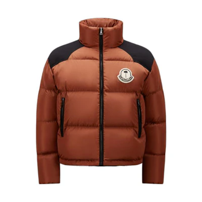 MONCLER GENIUS PALM ANGELS FW22 Nevin Quilted Down Jacket Brown Unisex. H209L1A00002M2341370