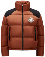 Order MONCLER GENIUS x PALM ANGELS FW22 Nevin Quilted Down Jacket Brown Unisex. H209L1A00002M2341370