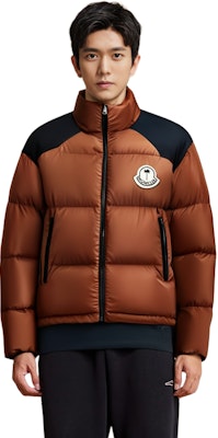 MONCLER GENIUS x PALM ANGELS FW22 Nevin 棕色羽絨外套 男女通用款 H209L1A00002M2341370 Details for MONCLER GENIUS x PALM ANGELS FW22 Nevin 棕色羽絨外套 男女通用款 H209L1A00002M2341370