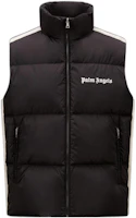 MONCLER GENIUS x PALM ANGELS FW22 Rodman Logo Puffer Vest Unisex Black H209L1A00015M2563999 MONCLER GENIUS x PALM ANGELS FW22 Rodman Logo Puffer Vest Unisex Black H209L1A00015M2563999
