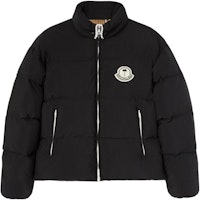 MONCLER GENIUS x PALM ANGELS FW23 Black Nylon Puffer Jacket Unisex Retro Design. I209L1A00002M3377999 MONCLER GENIUS x PALM ANGELS FW23 Black Nylon Puffer Jacket Unisex Retro Design. I209L1A00002M3377999