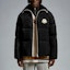 Lookbook モンクレール ジーニアス x パームエンジェルス FW23 ブラック ナイロン ダウンジャケット ユニセックス レトロデザイン. I209L1A00002M3377999
