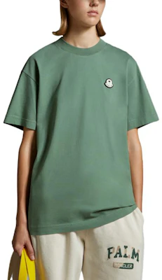 Camiseta Unisex Verde MONCLER GENIUS x PALM ANGELS FW23 Logo de Algodón. I209L8C00003M3568855 Shop Camiseta Unisex Verde MONCLER GENIUS x PALM ANGELS FW23 Logo de Algodón. I209L8C00003M3568855