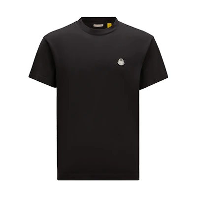 MONCLER GENIUS Palm Angels FW23 Unisex Logo Cotton T-Shirt Black I209L8C00003M3568999