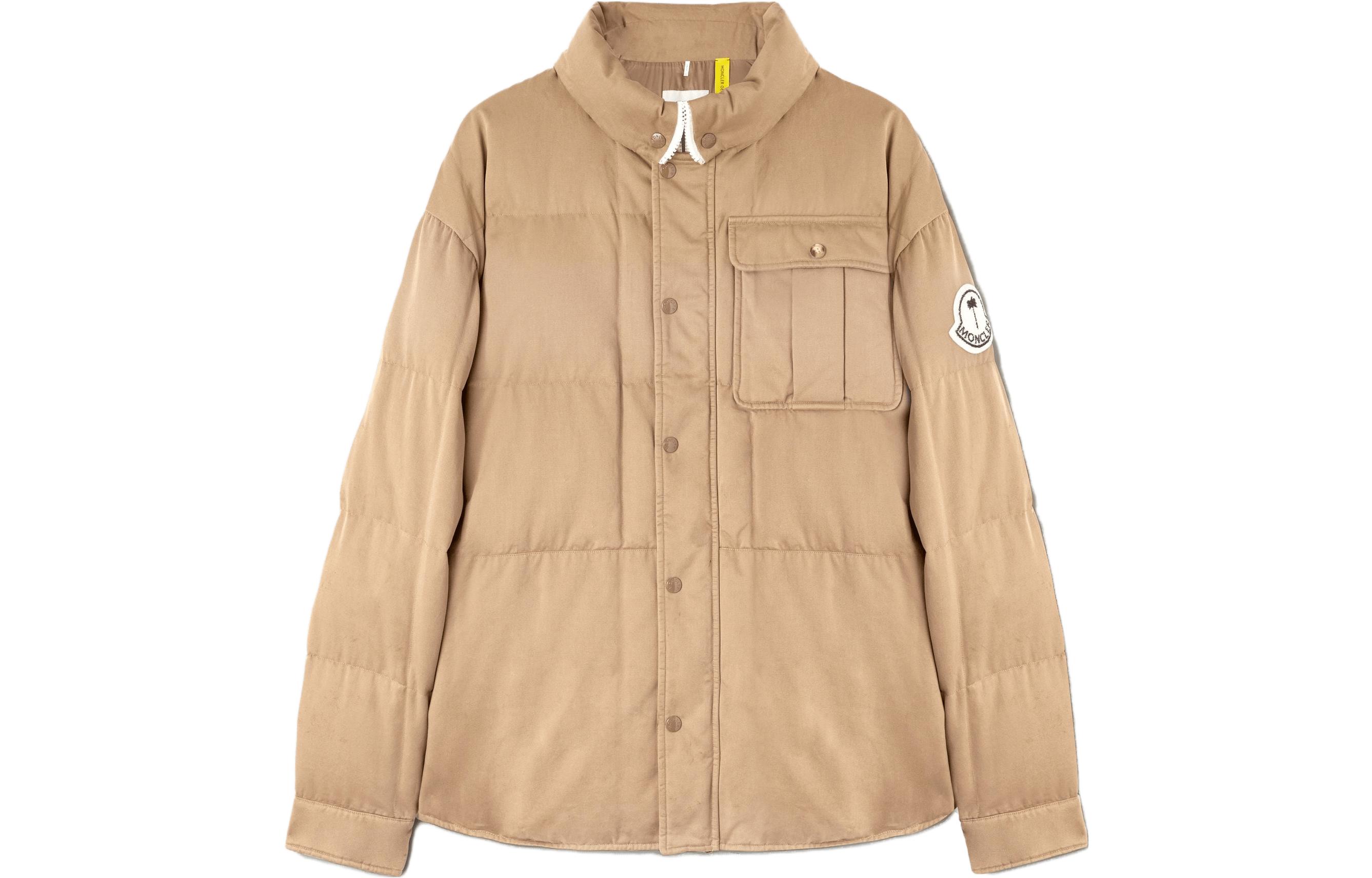 MONCLER GENIUS PALM ANGELS FW23 Unisex Oversized Puffer Jacket Camel. I209L1A00001M3345236 圖 2
