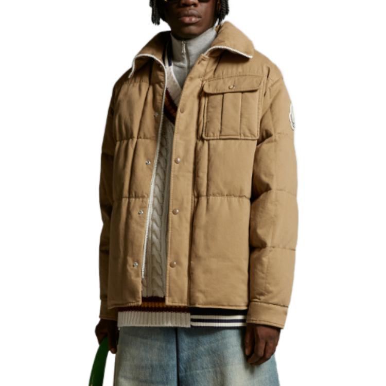 MONCLER GENIUS PALM ANGELS FW23 Unisex Oversized Puffer Jacket Camel. I209L1A00001M3345236 圖 3