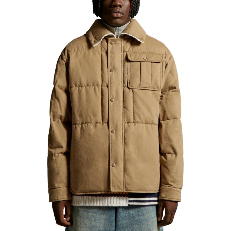 MONCLER GENIUS PALM ANGELS FW23 Unisex Oversized Puffer Jacket Camel. I209L1A00001M3345236 圖 4