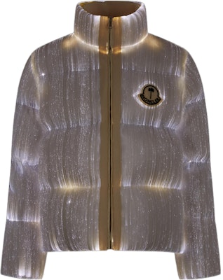 MONCLER GENIUS x Palm Angels Maya White Unisex Down Jacket Short Stand Collar H20961A00010M2847001 Order MONCLER GENIUS x Palm Angels Maya White Unisex Down Jacket Short Stand Collar H20961A00010M2847001