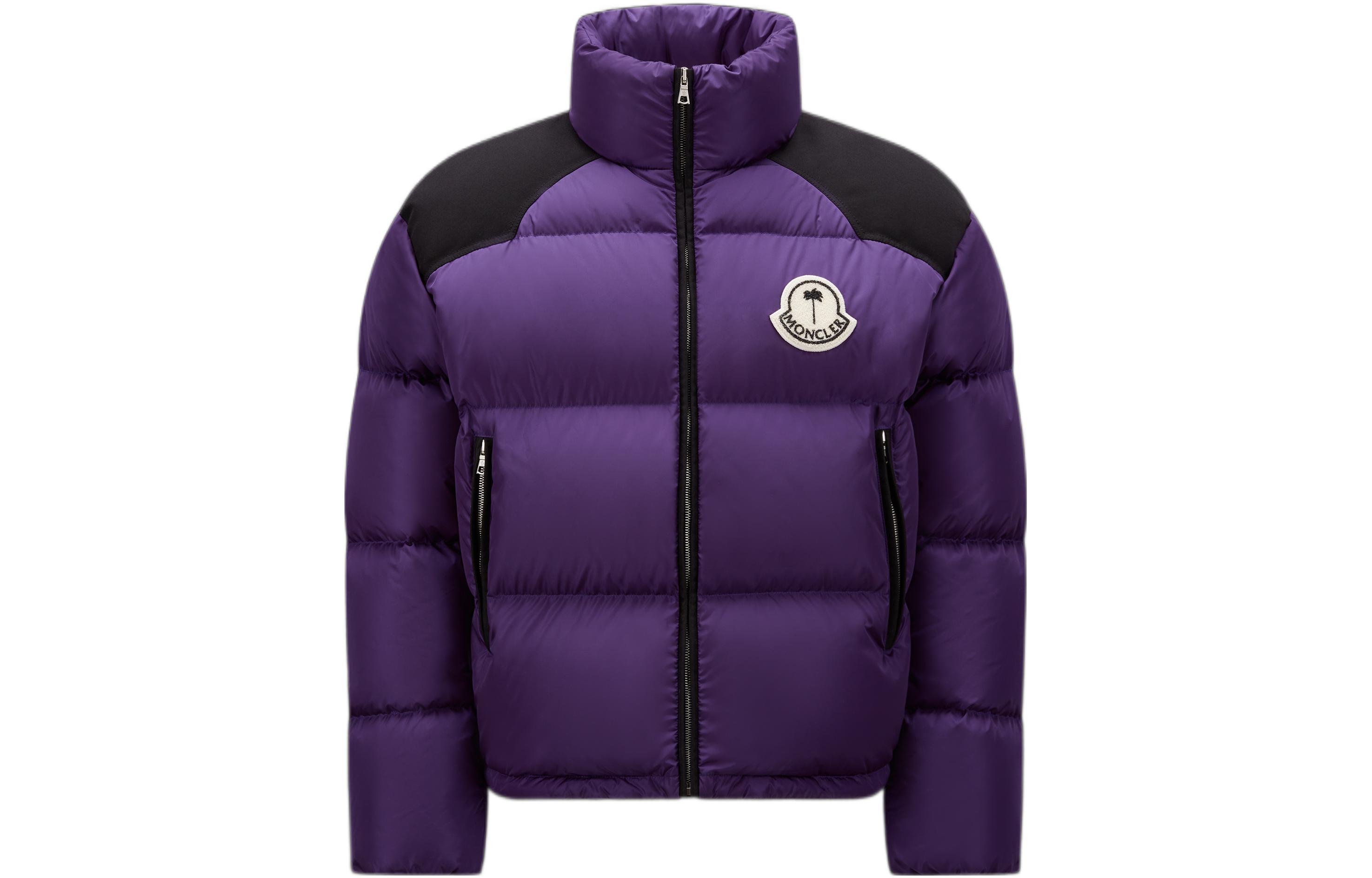 Moncler Genius x Palm Angels Nevin Logo Short Puffer Jacket Unisex Winter Wear. H209L1A00002M2341623
