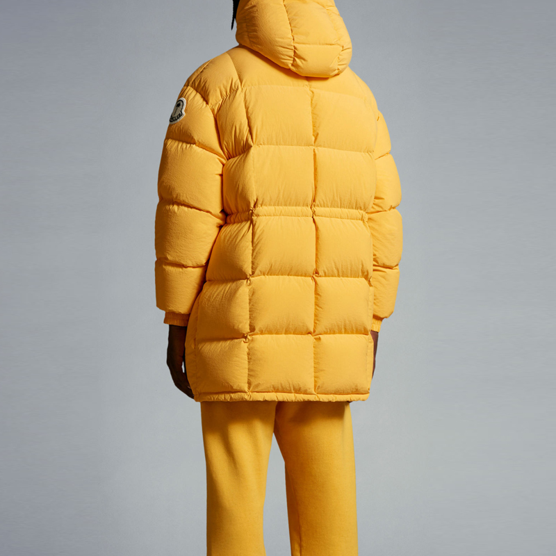 MONCLER GENIUS PALM ANGELS Orange Nylon Parka Down Jacket Unisex with Pockets. I209L1C00002M3377130 圖 5