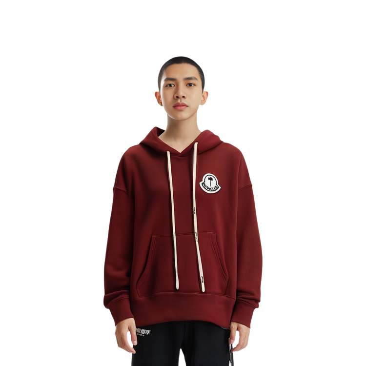 Sizing MONCLER GENIUS x PALM ANGELS Red Logo Hoodie Unisex Collaboration. H209L8G00007M2513470