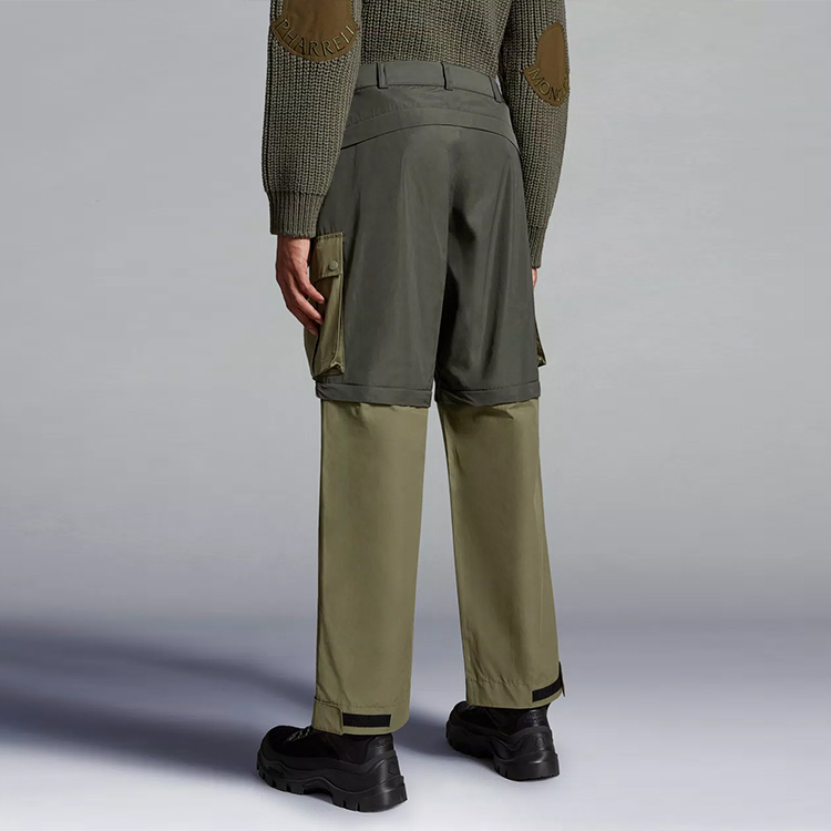 MONCLER GENIUS Pharrell Collab FW23 Multi-Pocket Cargo Pants Green Mens I209R2A00001M3405P80 圖 6