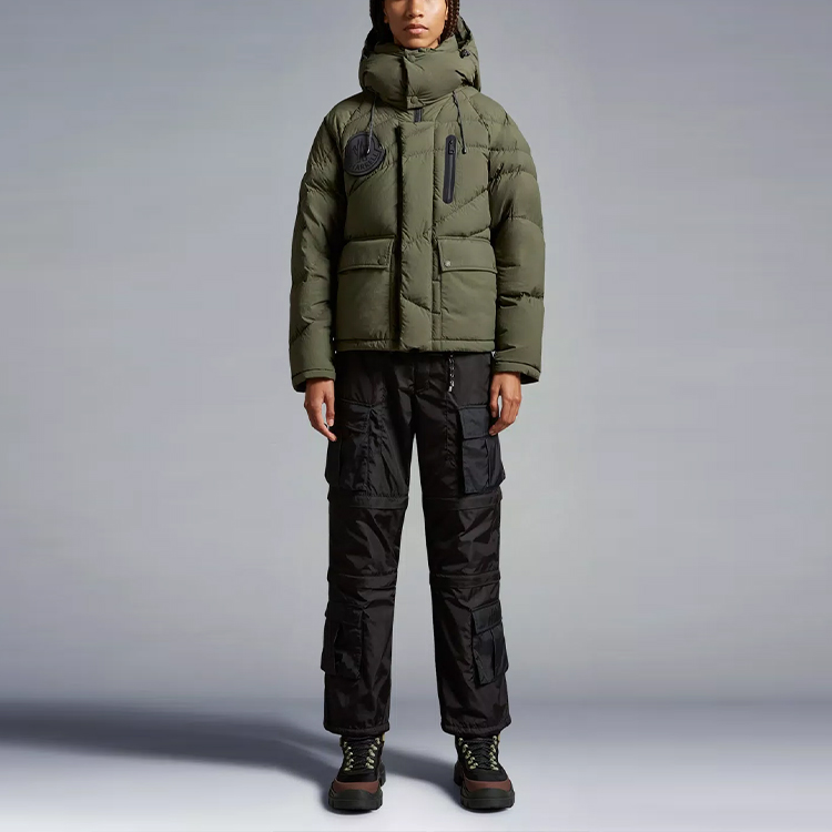 MONCLER GENIUS Pharrell FW23 Green Waterproof Nylon Down Jacket I209R1A00001M3404889 圖 3