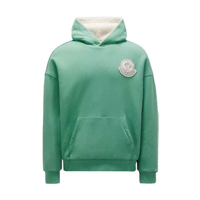 MONCLER GENIUS Pharrell FW23 Reversible Fleece Hoodie Green . I209R8G00003M281884H