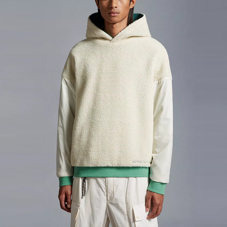 MONCLER GENIUS Pharrell FW23 Reversible Fleece Hoodie Green . I209R8G00003M281884H 圖 5