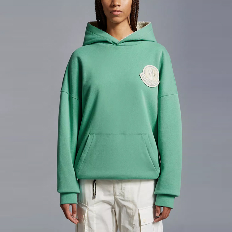 MONCLER GENIUS Pharrell FW23 Reversible Fleece Hoodie Green . I209R8G00003M281884H 圖 6