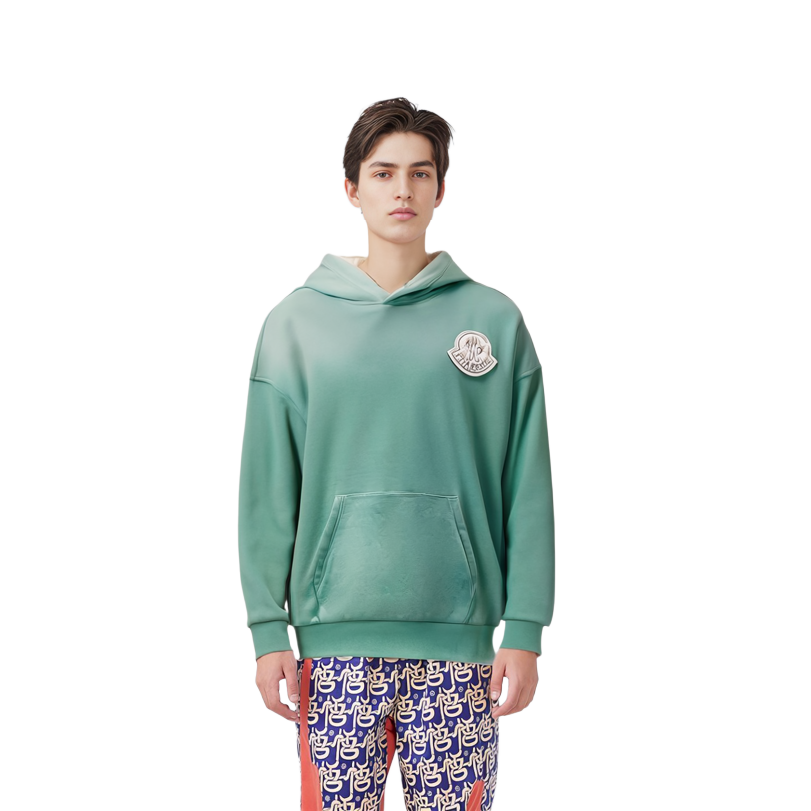 MONCLER GENIUS Pharrell FW23 Reversible Fleece Hoodie Green . I209R8G00003M281884H 圖 9