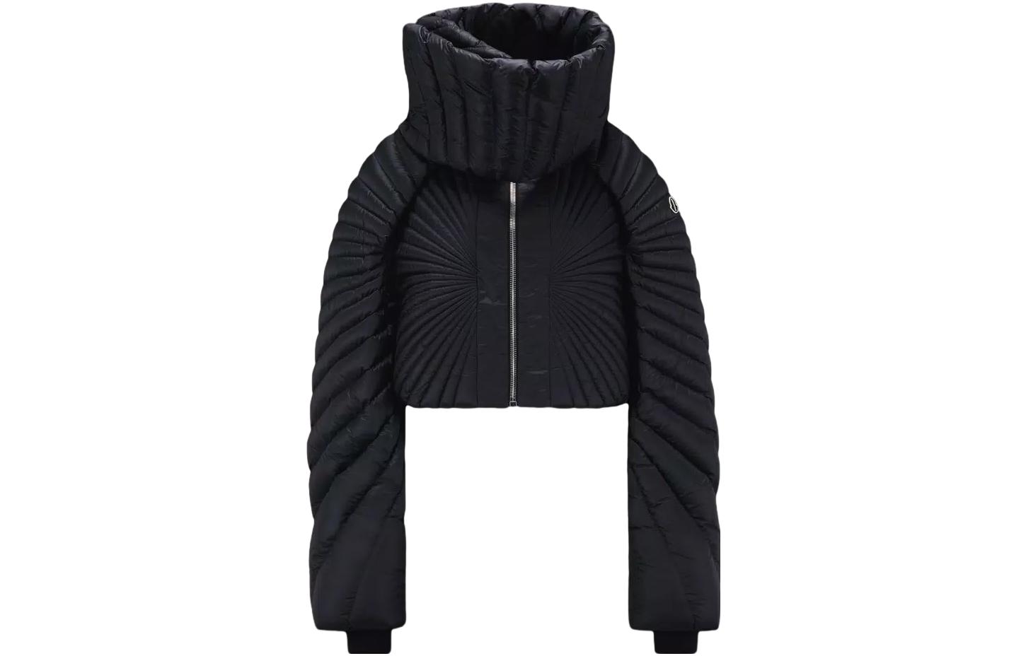 MONCLER GENIUS RICK OWENS FW23 Detachable Scarf Down Jacket Black Unisex I209N1A00002M3632999
