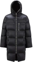MONCLER GENIUS x RICK OWENS FW23 GIMP Hooded Long Down Jacket Unisex Black I209N1C00003M3632999 MONCLER GENIUS x RICK OWENS FW23 GIMP Hooded Long Down Jacket Unisex Black I209N1C00003M3632999