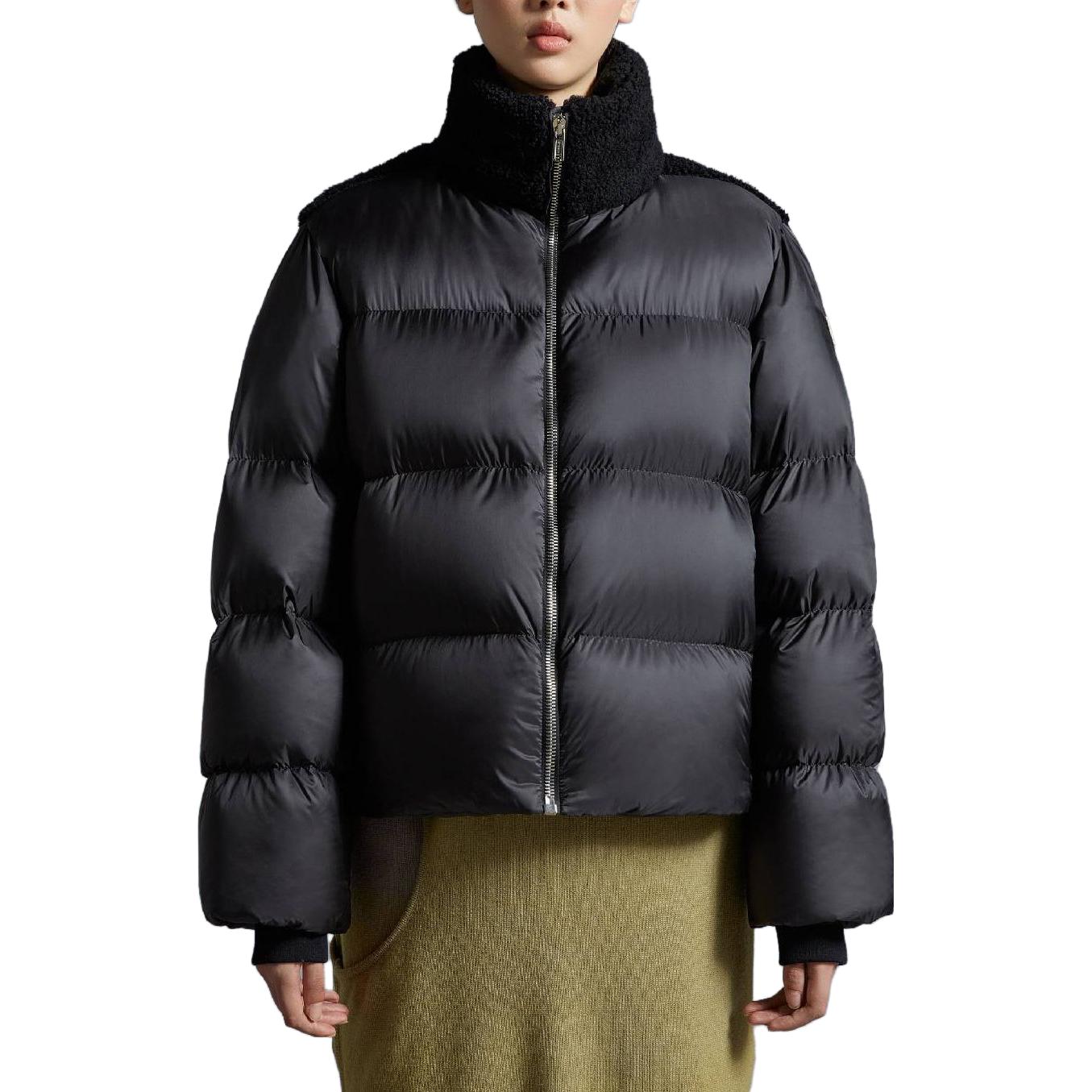 MONCLER GENIUS RICK OWENS FW23 Glossy Short Down Jacket Black Unisex I209N1A00003M3632999 圖 5