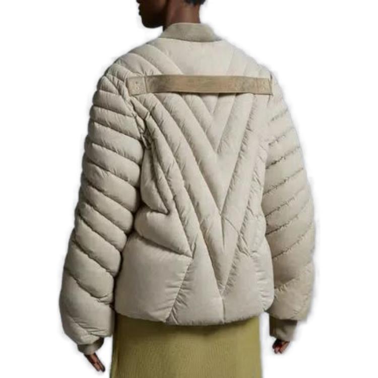 MONCLER GENIUS RICK OWENS FW23 Khaki Zip-Up Collar Down Jacket Unisex I209N1A00006M385522D 圖 5