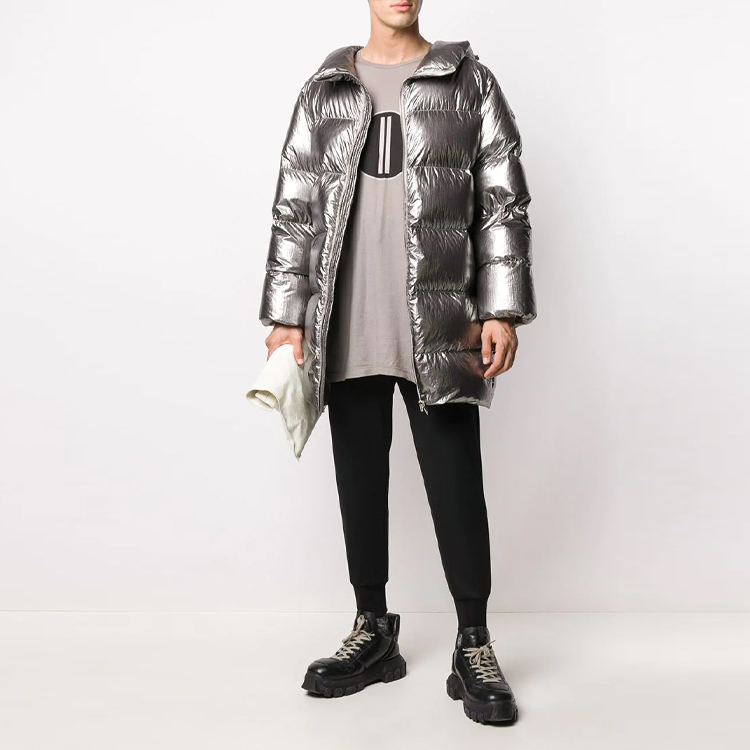 MONCLER GENIUS RICK OWENS Quilted Down Coat, Unisex Crossbody Edition MU20F0004C0634920 圖 3