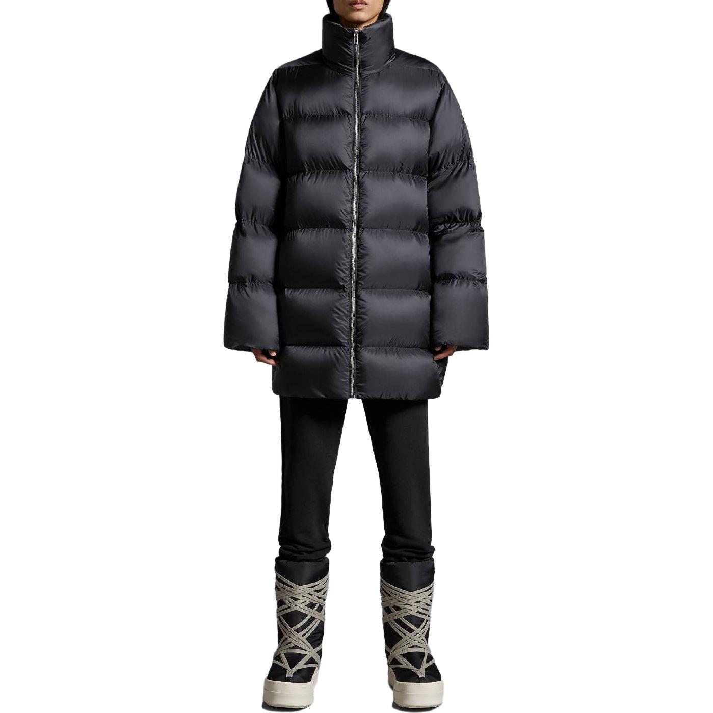 MONCLER GENIUS RICK OWENS Unisex Long Down Jacket Black Minimalist Style I209N1C00004M3632999 圖 6