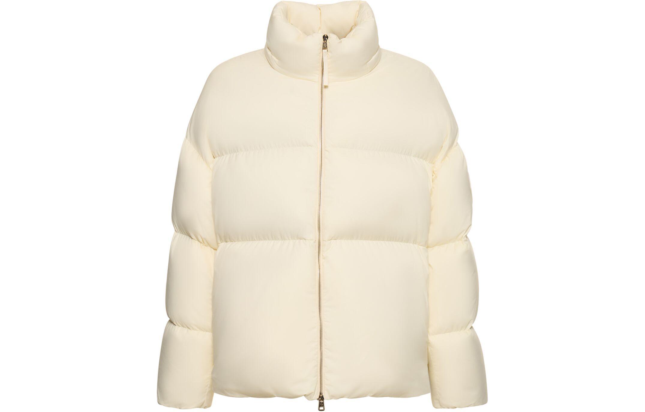 Shop MONCLER GENIUS x Roc Nation SS24 ANTILA 白色尼龍羽絨外套 男女適用 I209W1A00001M338104B