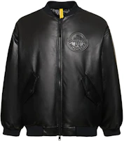 MONCLER GENIUS x Roc Nation SS24 Cassiopeia Leather Puffer Jacket Black Unisex. I209W1A00002M3384999 MONCLER GENIUS x Roc Nation SS24 Cassiopeia Leather Puffer Jacket Black Unisex. I209W1A00002M3384999