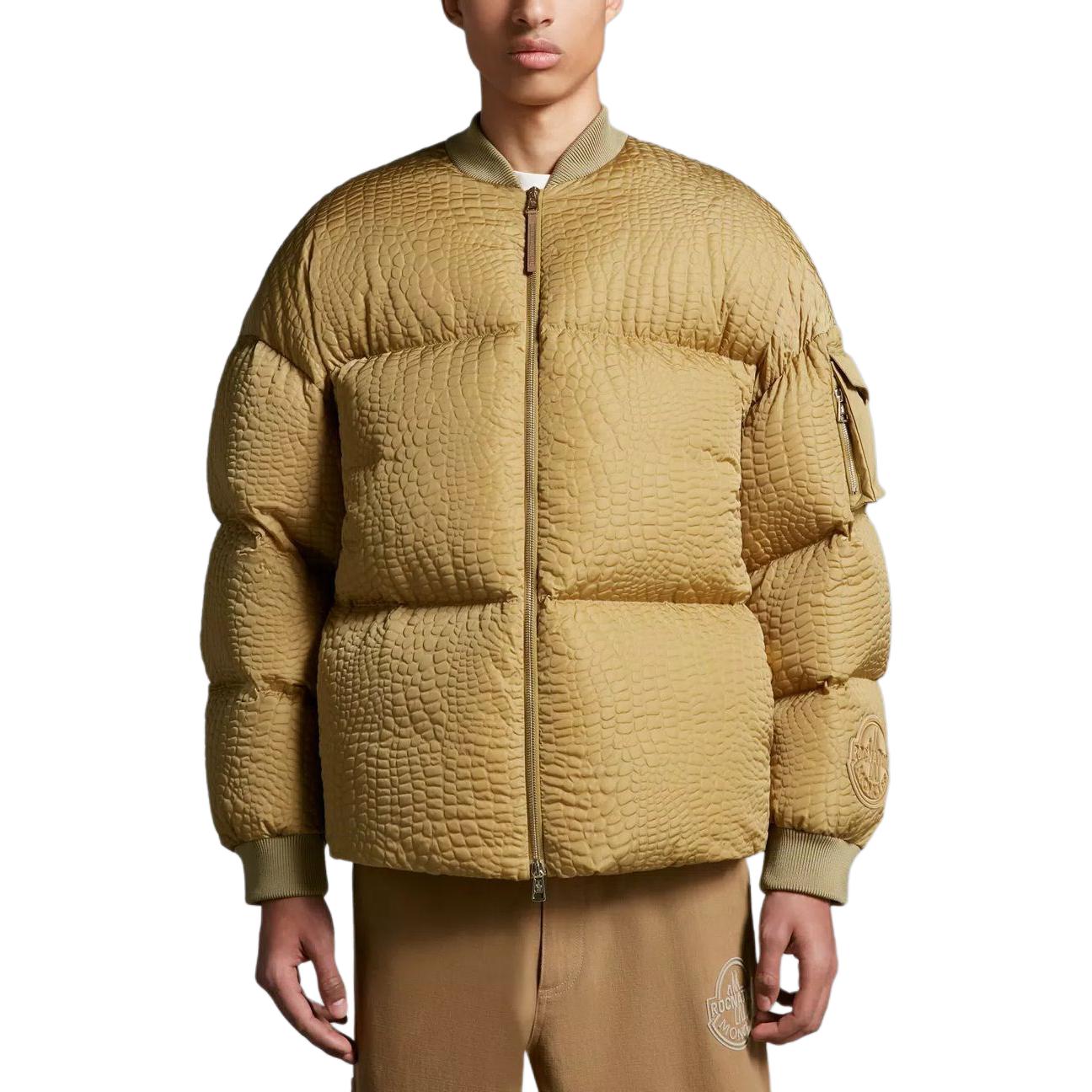 Purchase MONCLER GENIUS x Roc Nation SS24 CENTAURUS尼龍羽絨外套橄欖色男女款 I209W1A00003M338382F