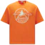Buy MONCLER GENIUS x Roc Nation 男款亮橙色印花短袖T恤 SS24 系列 I209W8C0000689A8Y328