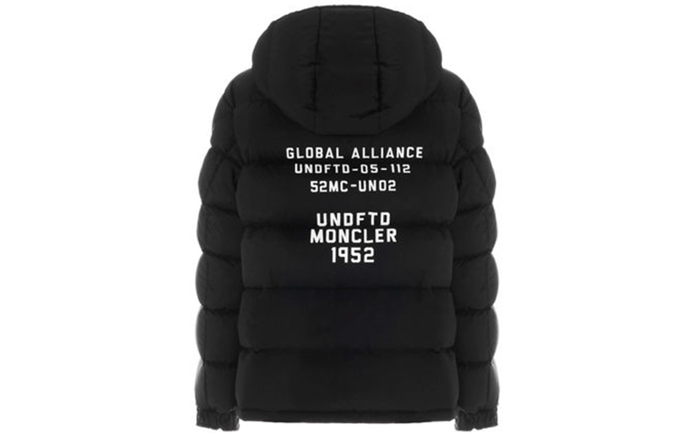 Lookbook MONCLER GENIUS x UNDEFEATED Logo Puffer Jacket Winter Black 1A51710C0642999