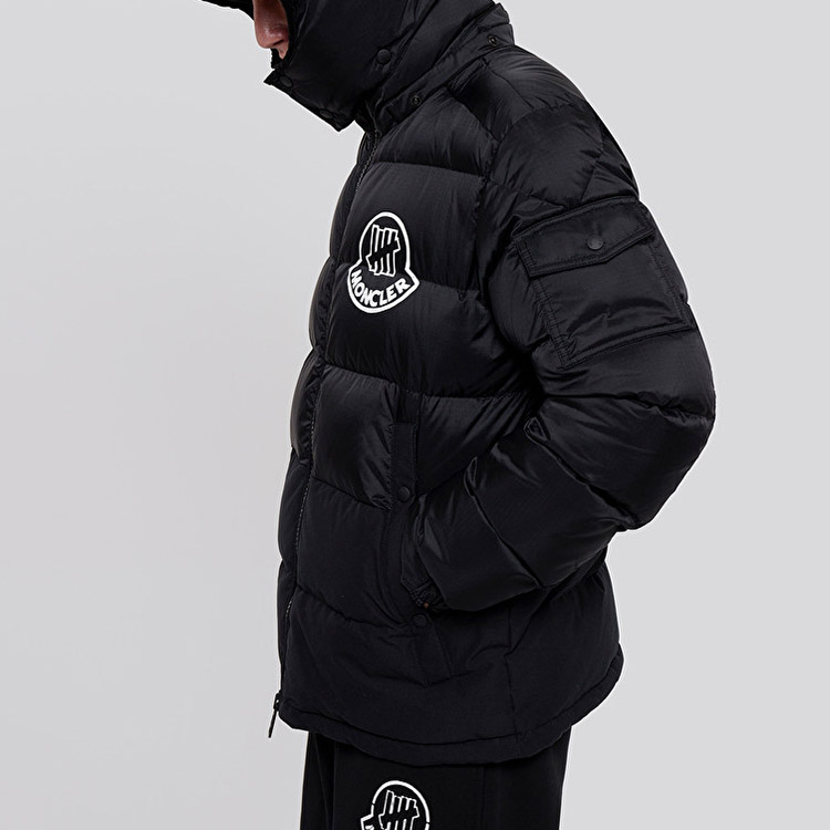 Purchase MONCLER GENIUS x UNDEFEATED Logo Puffer Jacket Winter Black 1A51710C0642999