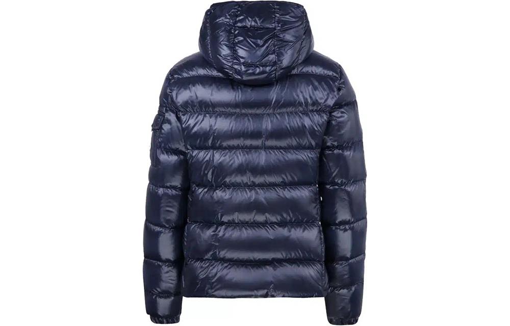 Moncler Gles SS23  Quilted Zip-Up Hooded Down Jacket Blue. I10931A00010595ZZ778 圖 3