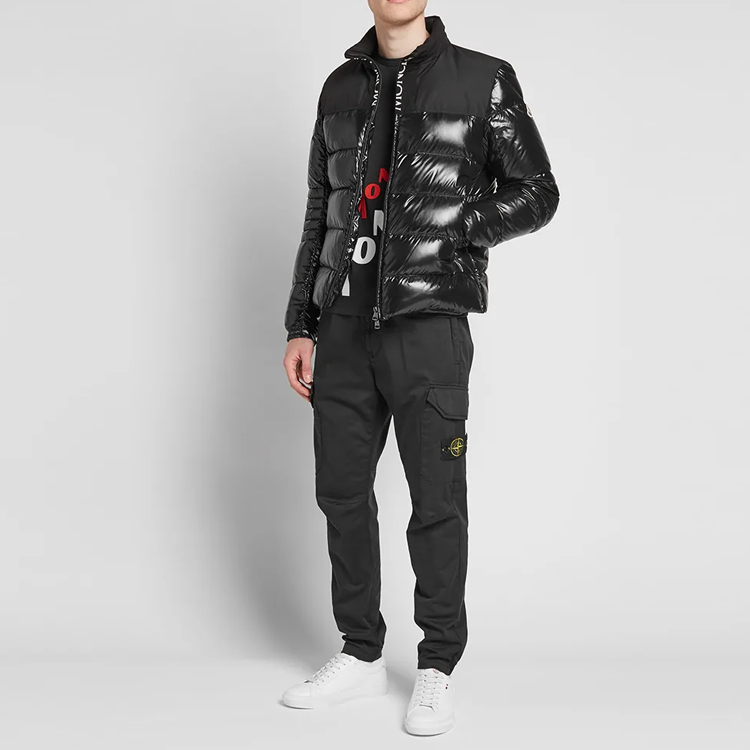 Purchase 몽클레어 글로시 로고 패딩 재킷 겨울 블랙 E2091418268568950999