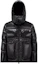 Order Moncler Jaket Puffer Glossy dengan Hood Unisex Hitam I20911A00011595GJ999