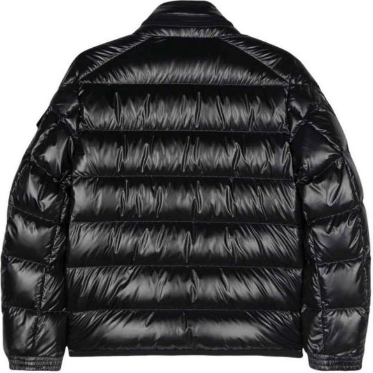 Moncler Gourette Unisex Midnight Blue Down Jacket with Stand Collar Design. J20911A00064595ZJ778 圖 3