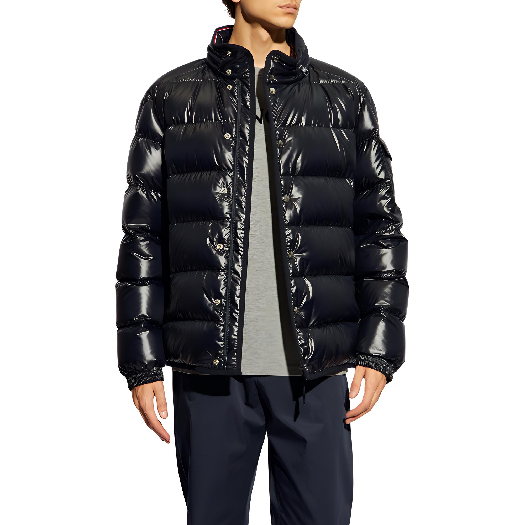 Moncler Gourette Unisex Midnight Blue Down Jacket with Stand Collar Design. J20911A00064595ZJ778 圖 6