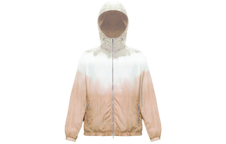 Moncler Gradient Zip Hoodie Jacket Men’s Khaki Gradient 0931A72260C047423H