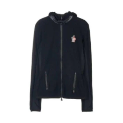 Moncler Graphic Print Pullover Sweatshirt Black 5487487804