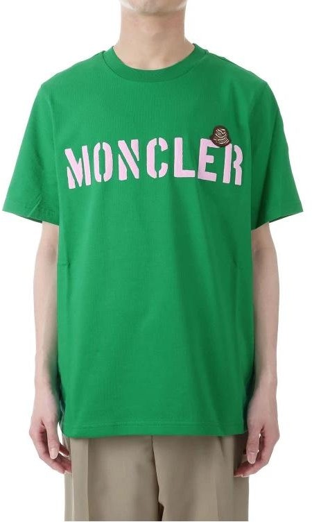 moncler-green-comfortable-crewneck-letter-print-casual-t-shirt-8-c00029-8390-t-853