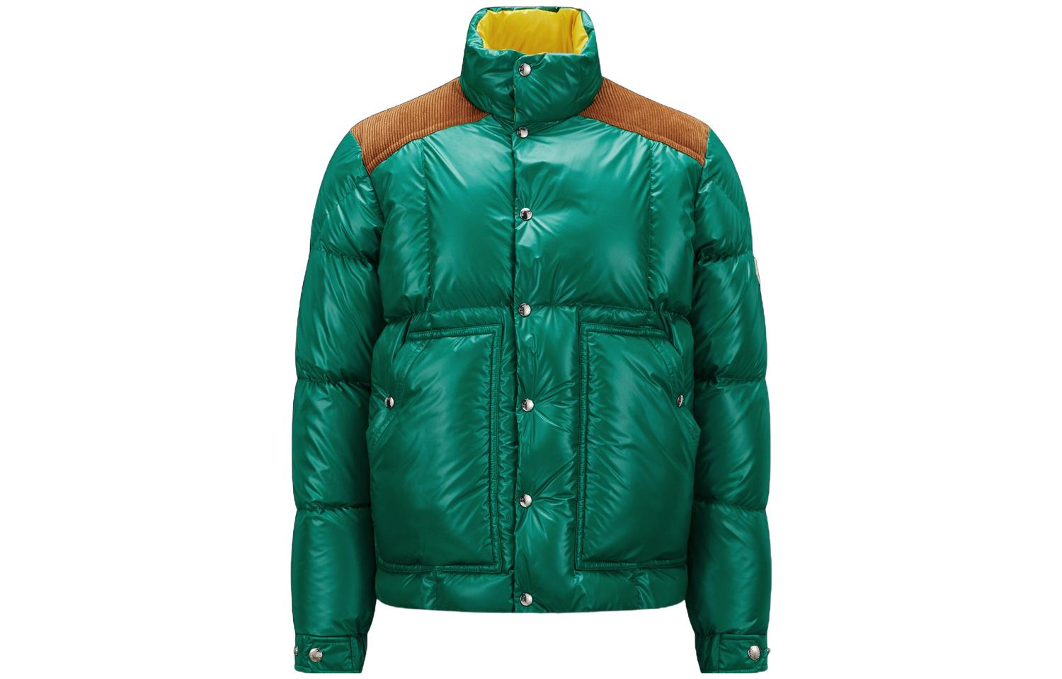 Moncler Green High-Neck Loose-Fit Down Jacket I20911A00127595ZJ-845 圖 2