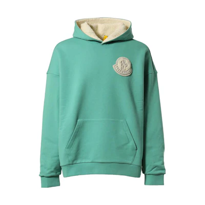 Moncler Green Pullover Hoodie Men’s Long Sleeve. 8G00003UM281884H