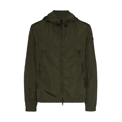 Moncler Green Waterproof Breathable Hooded Jacket F10911A7006053705891