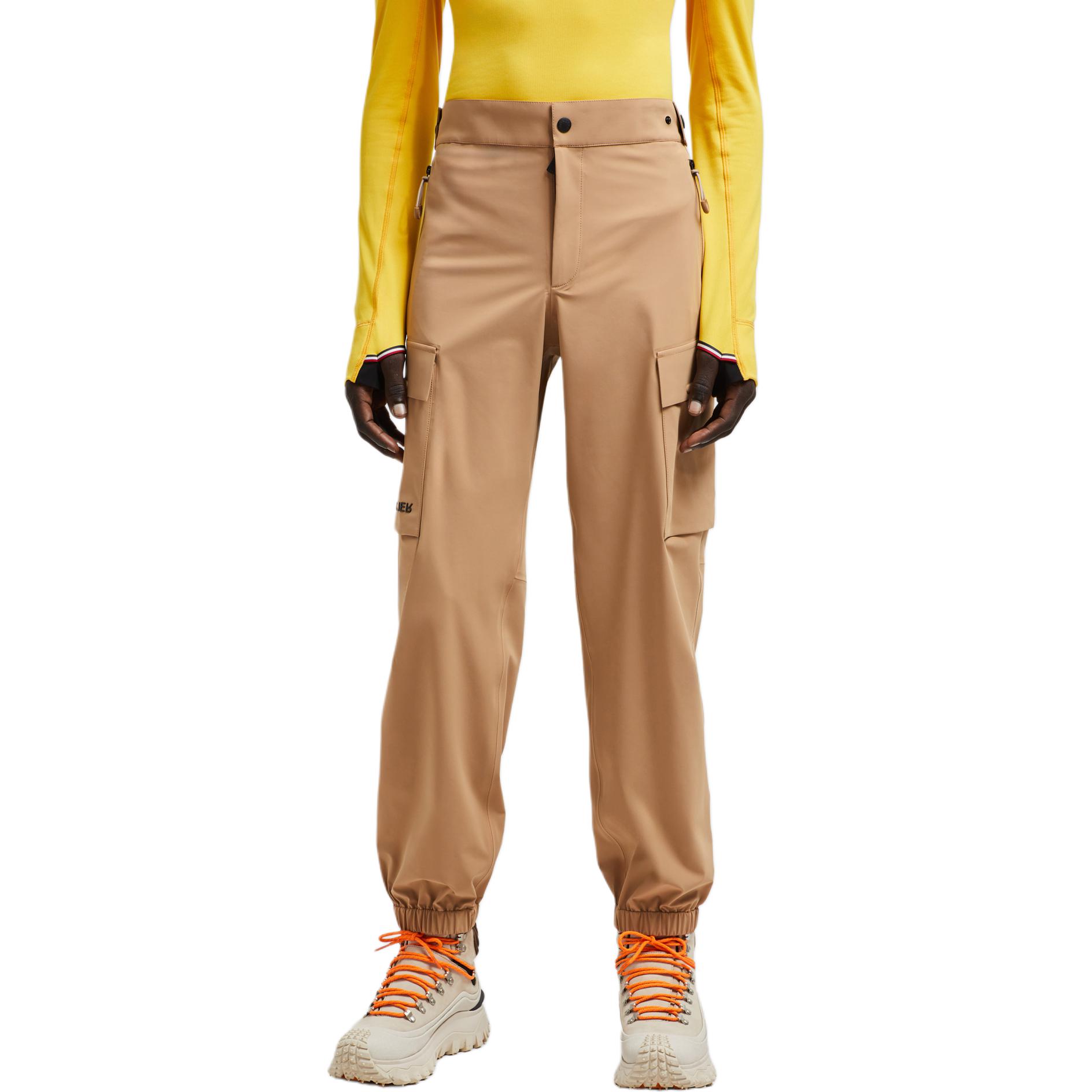 Moncler Grenoble  Beige Cargo Jogger Pants with Embroidered Logo Design. J20972A00003597FA236 圖 3