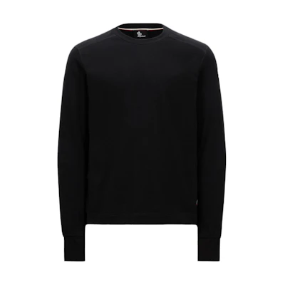 Moncler Grenoble Black Crewneck Sweatshirt Long Sleeve Casual Wear. J20978G00002899ZX999