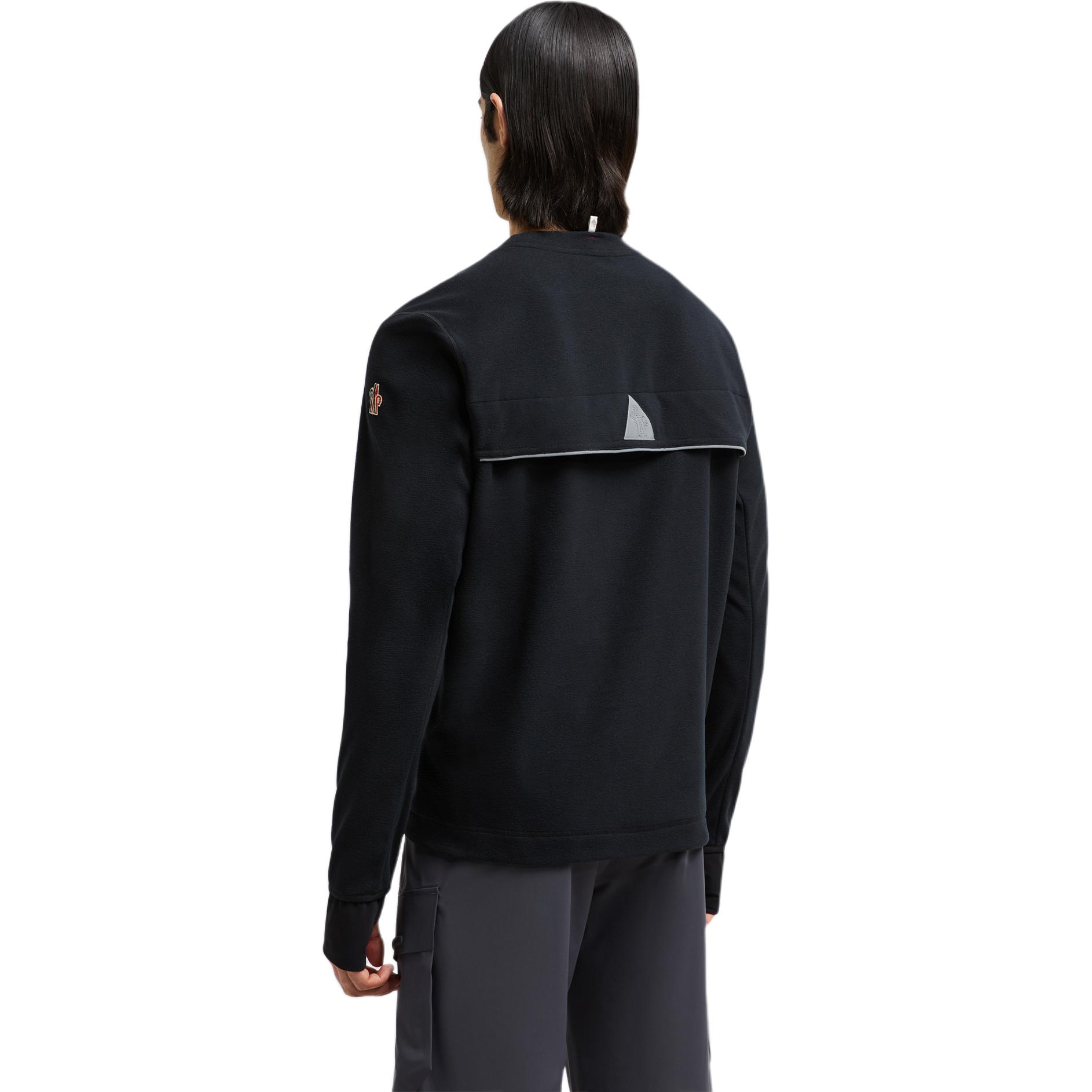 Moncler Grenoble  Black Crewneck Sweatshirt Long Sleeve Casual Wear. J20978G00002899ZX999 圖 4