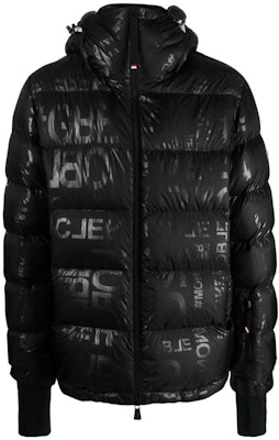 Moncler Grenoble Black Down Jacket with Hood and Logo Print. I20971A000535971Z Order Moncler Grenoble Black Down Jacket with Hood and Logo Print. I20971A000535971Z