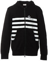 Moncler Grenoble 黑色Logo條紋連帽拉鍊外套. F10918G711108098U999 Buy Moncler Grenoble 黑色Logo條紋連帽拉鍊外套. F10918G711108098U999